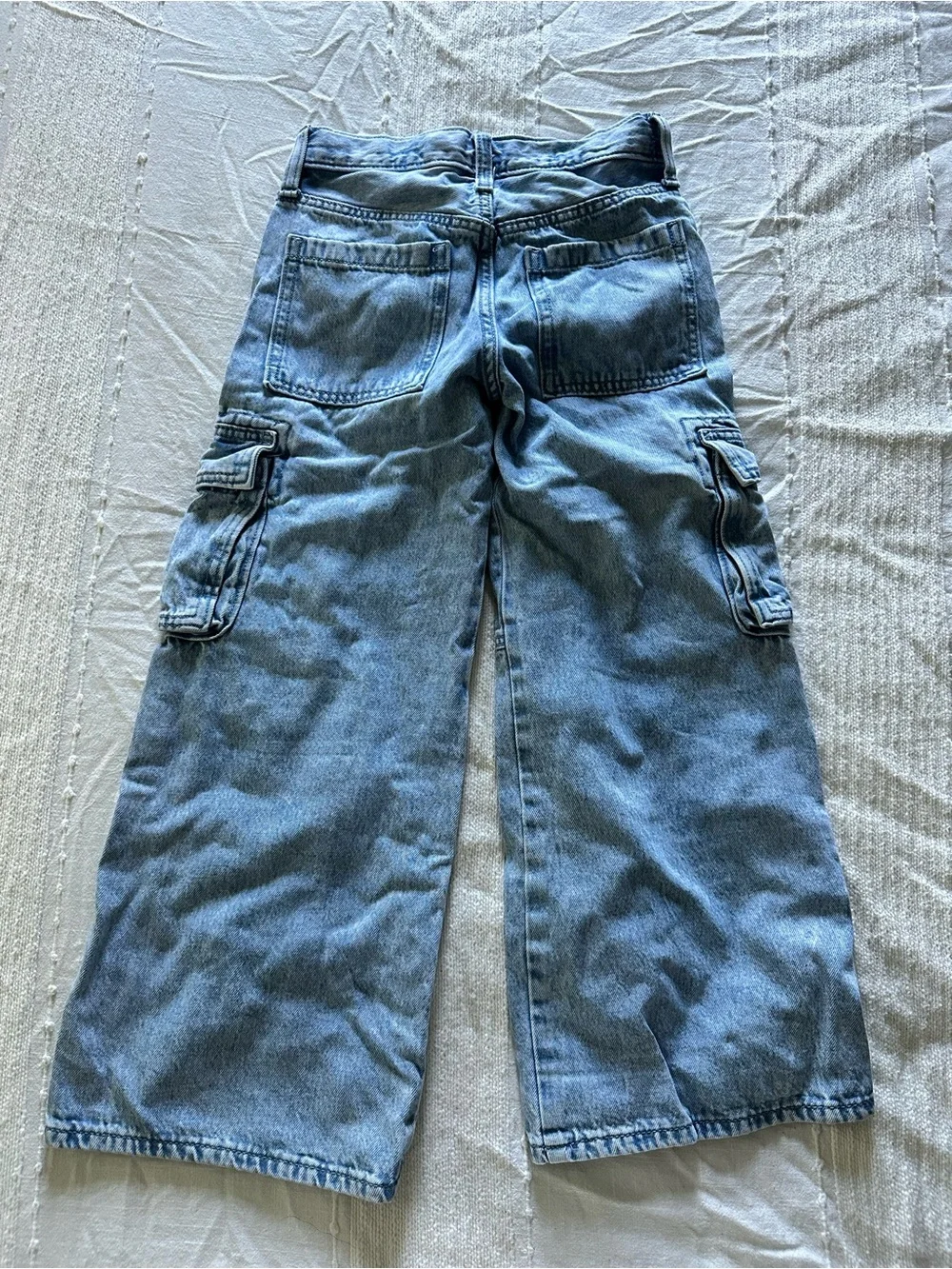 Old Navy Light Blue High-Rise Denim Pants